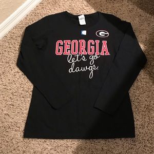 NWOT Georgia Bulldogs Long Sleeve